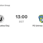 U Cluj Faces Unirea Slobozia in Thrilling Encounter