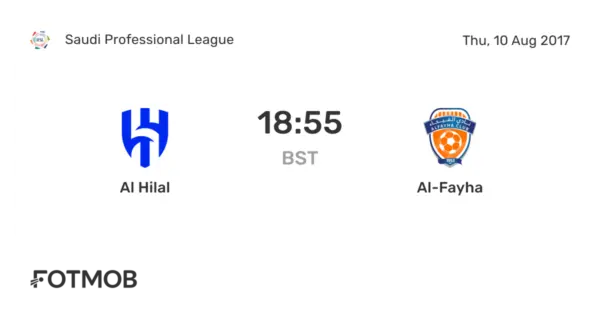 Exciting Clash: Al-Hilal vs Al-Feiha Match Recap