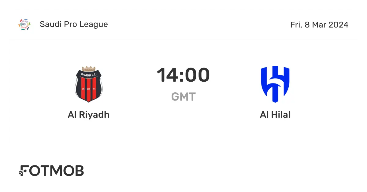 Al-Riyadh vs Al-Hilal: A Showdown of Saudi Football Giants
