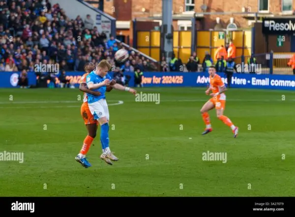 Blackpool Faces Off Against Stockport in Thrilling Encounter