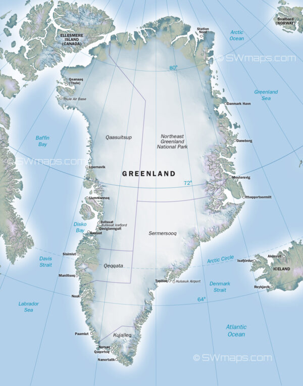 Understanding the Greenland Map and Its Importance