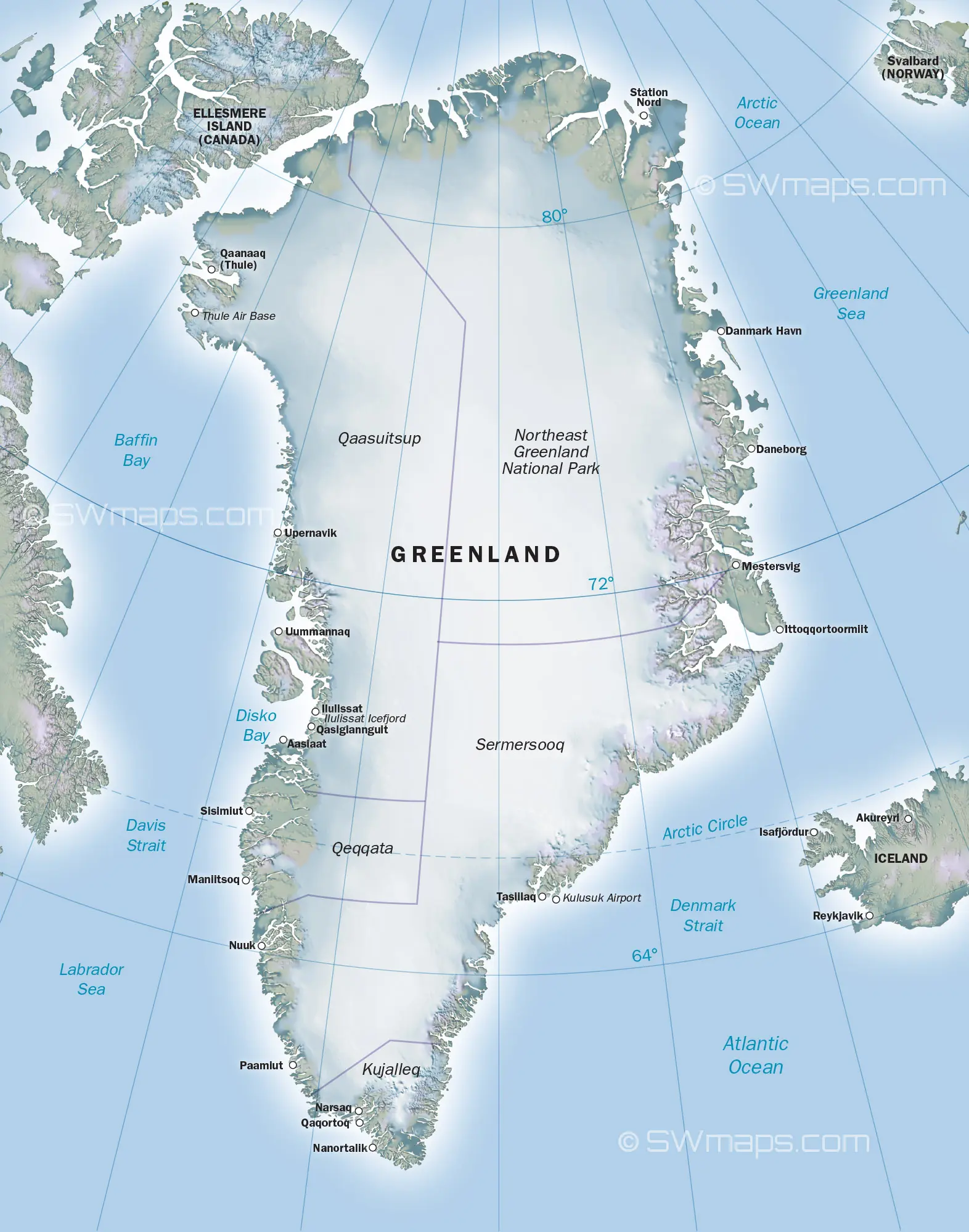 Understanding the Greenland Map and Its Importance