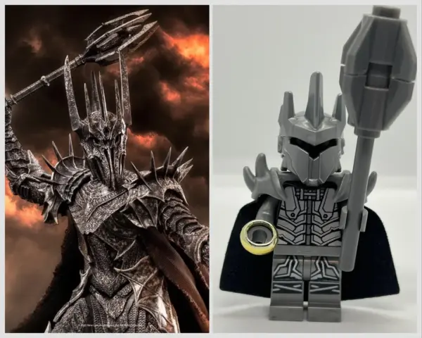 Exploring the New LEGO Sauron Helmet Set