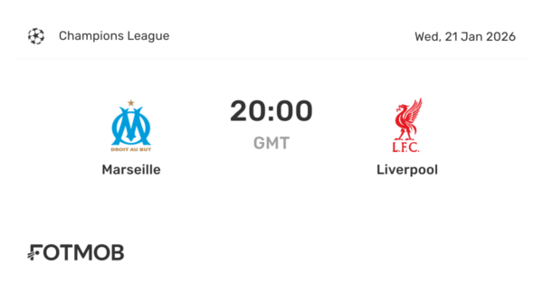 Liverpool vs Marseille: A Clash of Titans in Football