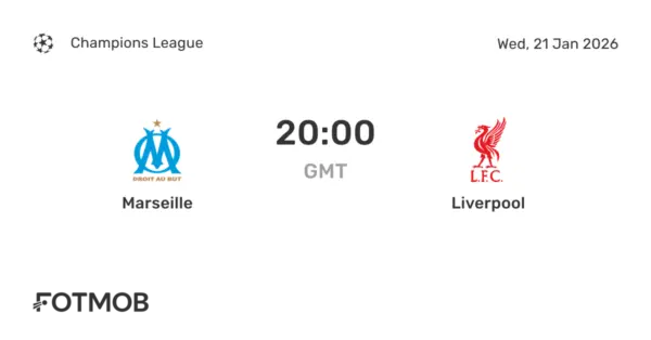 Liverpool vs Marseille: A Clash of Titans in Football