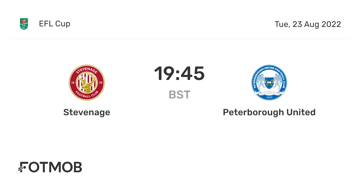 Stevenage vs Peterborough: A Clash of League Rivals