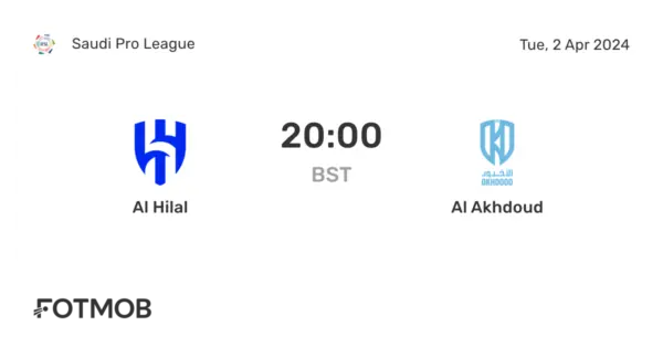 Al Akhdoud vs Al-Hilal: A Thrilling Encounter in Saudi Football