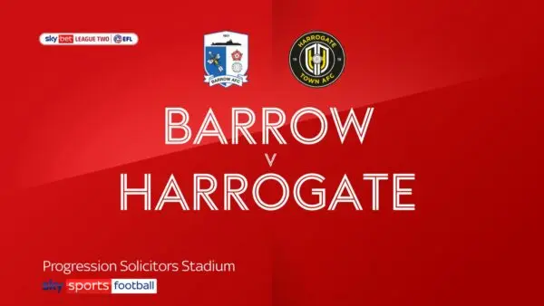 Barrow vs Harrogate Town: A Clash of Aspirations in League Two