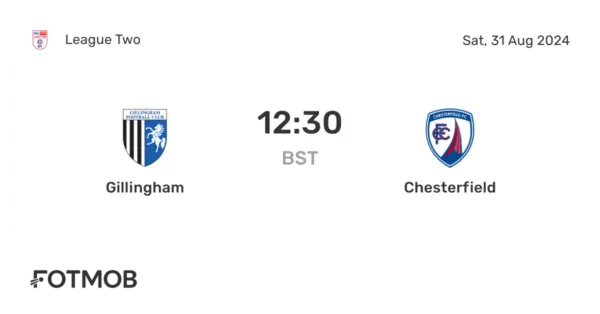 Chesterfield vs Gillingham: A Detailed Match Analysis