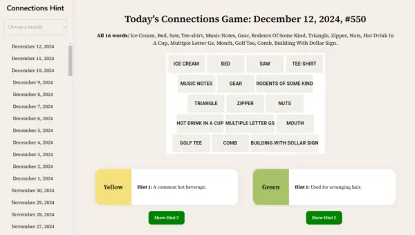 The Significance of Connections Hint in Modern Technology
