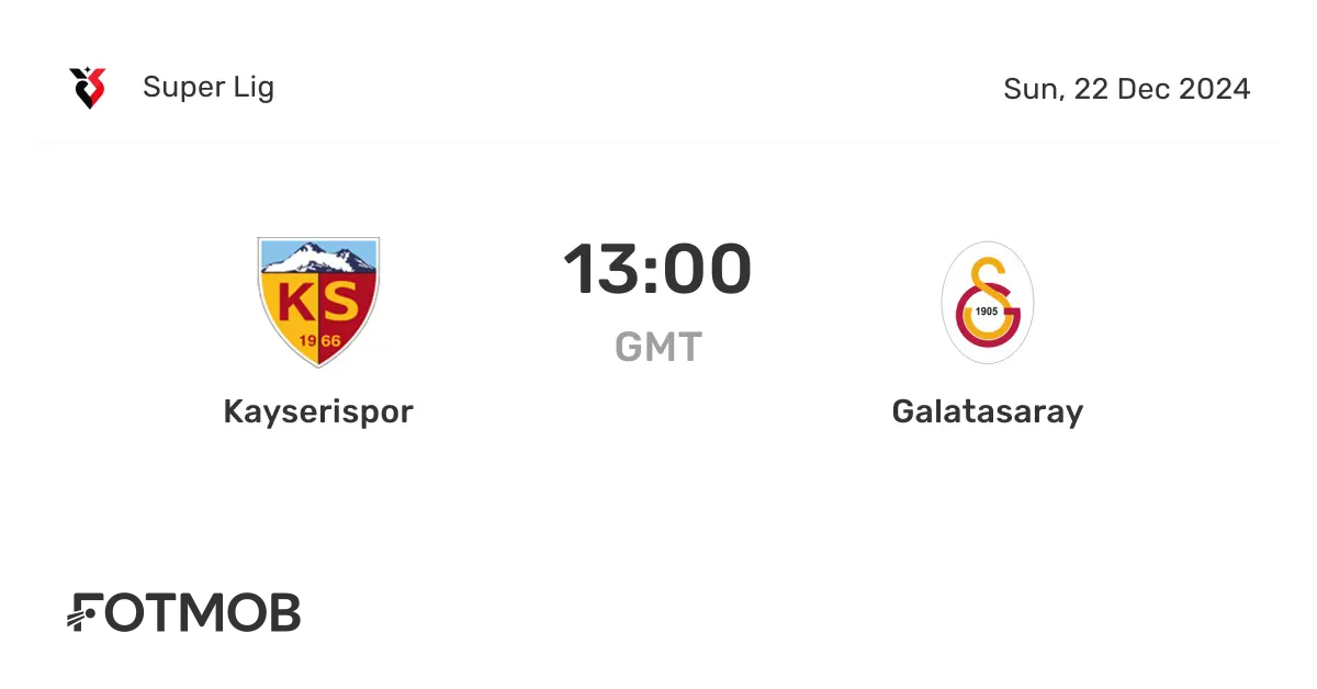 Galatasaray vs Kayserispor: A Match of Significance in Turkish Football