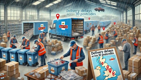 Royal Mail Warns 127 UK Postcodes Facing Major Delivery Delays