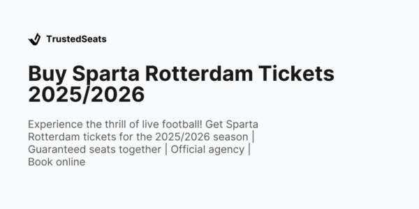 The Legacy of Sparta Rotterdam in Dutch Football