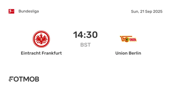 Union Berlin vs Eintracht Frankfurt: A Thrilling Encounter