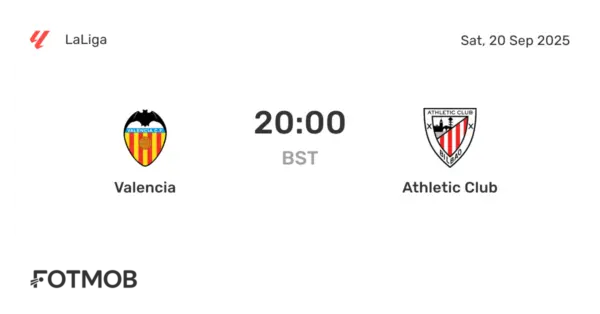 Valencia vs Athletic Club: A Battle for La Liga Points