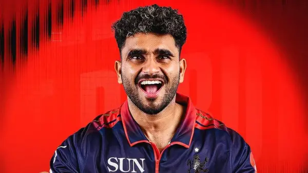 Abhinandan Singh Makes IPL Debut for Royal Challengers Bengaluru