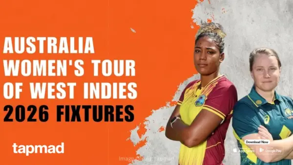 Australia Women vs West Indies Women Series 2026