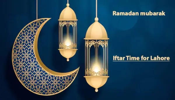 Iftar time in lahore today