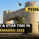 iftar time peshawar — PK news