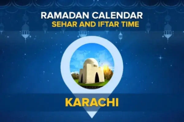 Iftar time today Karachi