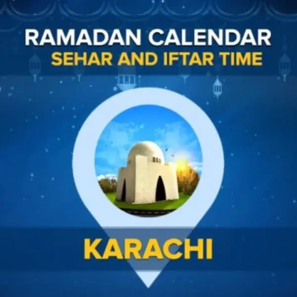 Iftar time today Karachi