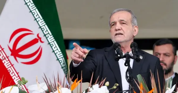 Iranian President Masoud Pezeshkian Addresses Regional Tensions