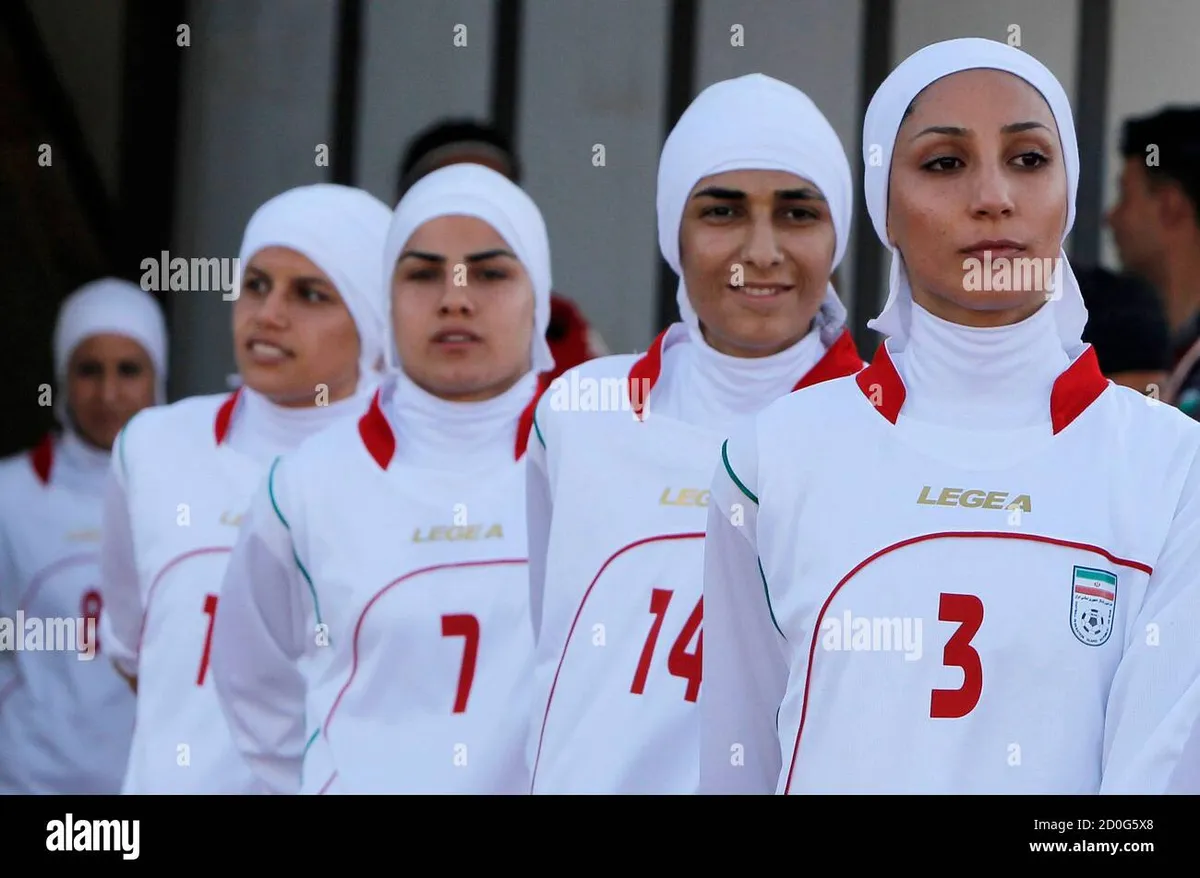 Iranian women football team