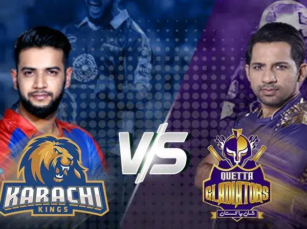 Karachi Kings vs Quetta Gladiators: Match Update