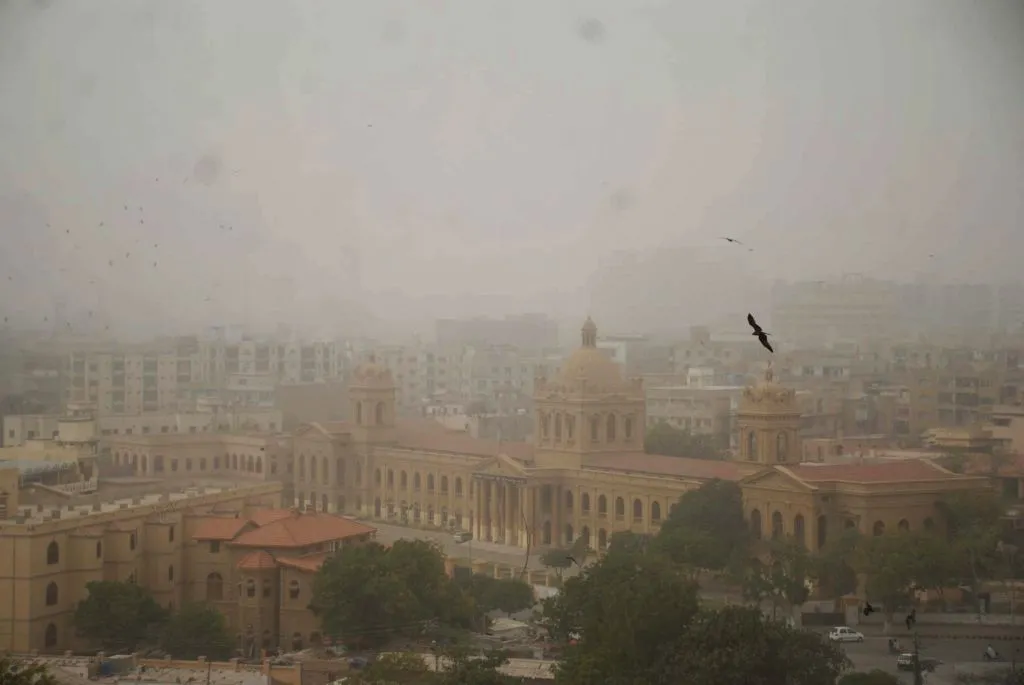 karachi storm — PK news