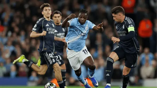 Man city vs real madrid