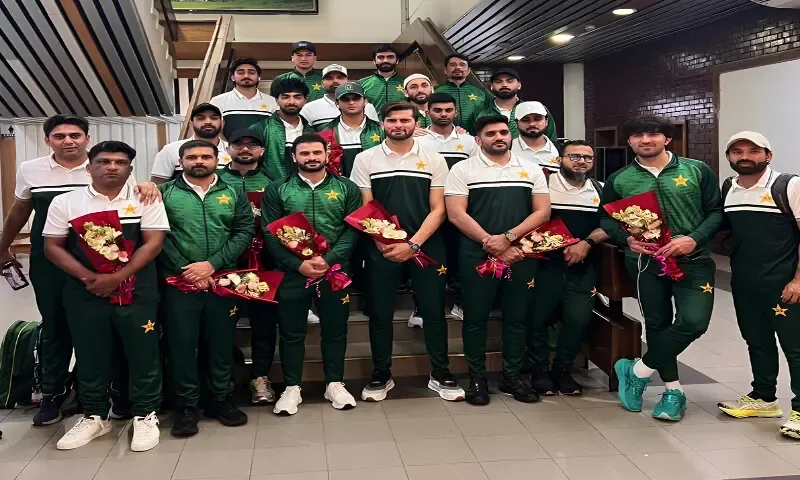 Pak vs bang: Pakistan Arrives in Dhaka for ODI Series Against Bangladesh