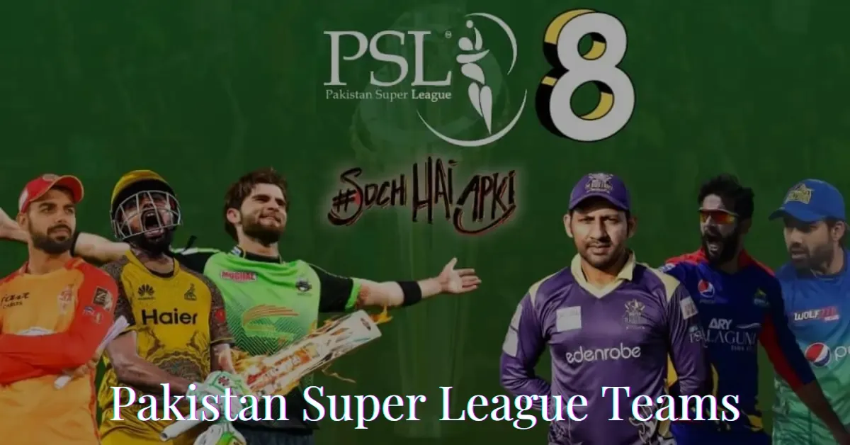psl teams — PK news