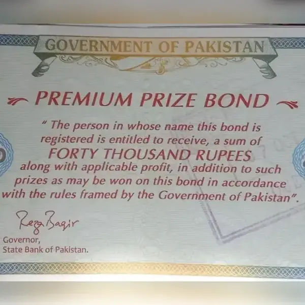 Rs40 000 prize bond winning numbers