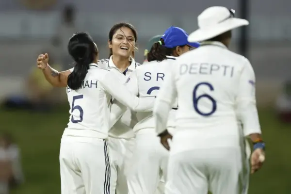 Sayali Satghare Shines in Test Match Against Australia