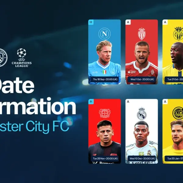 UCL Fixtures: Manchester City to Face Real Madrid Again