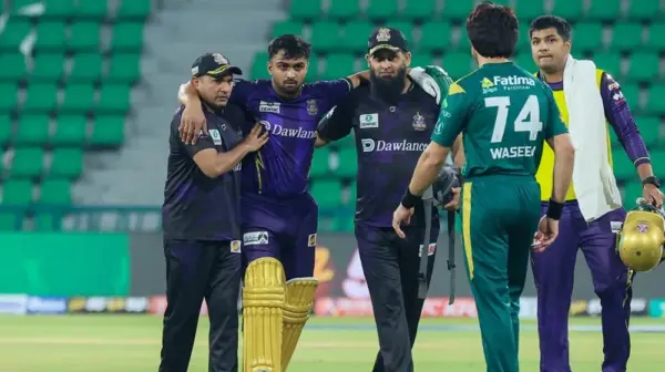 Ahmed Daniyal Suffers Injury During PSL 11 Match