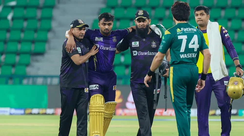 Ahmed Daniyal Suffers Injury During PSL 11 Match