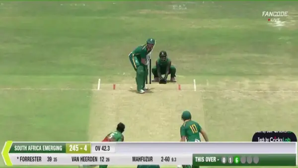 Dian Forrester Makes His Debut in PSL