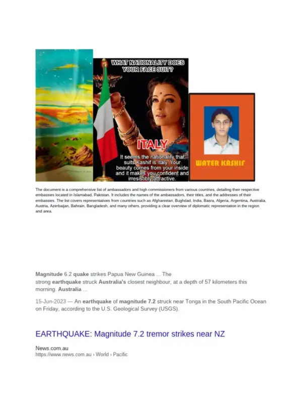 Earthquakes Today Pakistan: 5.8 Magnitude Tremor Felt Across Regions