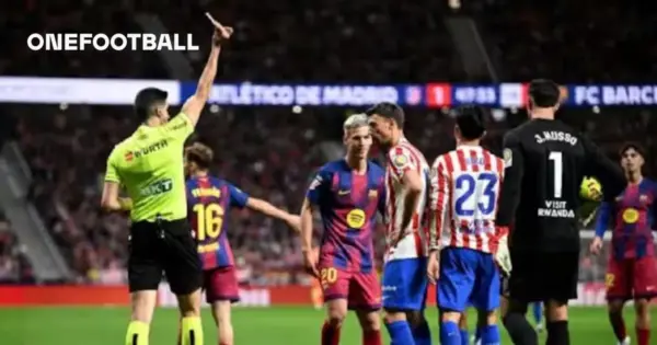 Nicolás González Sent Off as Atlético Madrid Falls to Barcelona