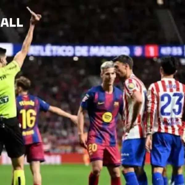 Nicolás González Sent Off as Atlético Madrid Falls to Barcelona