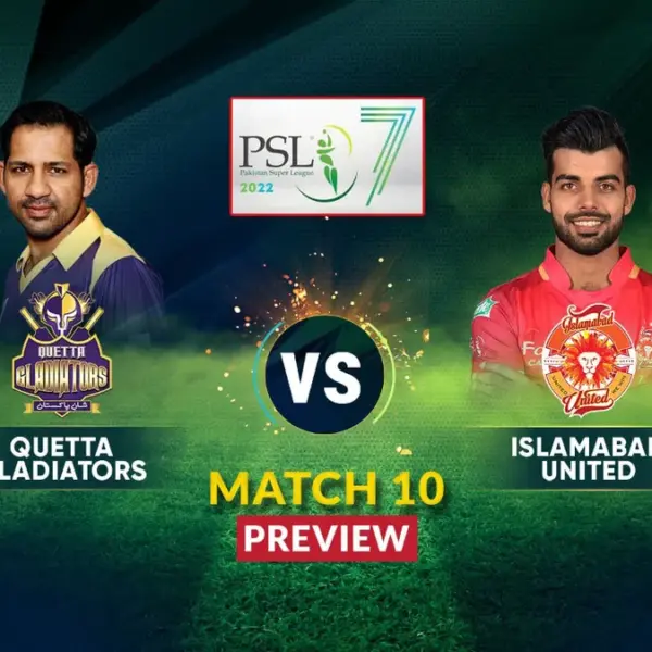 Quetta Gladiators vs Islamabad United