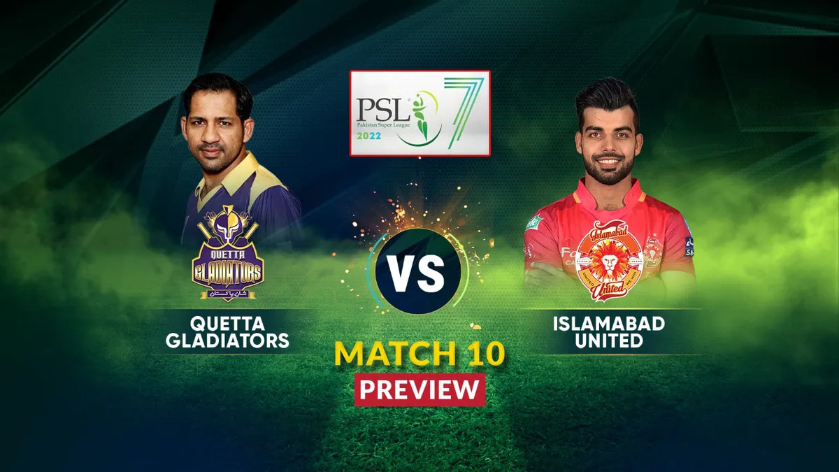quetta gladiators vs islamabad united — PK news