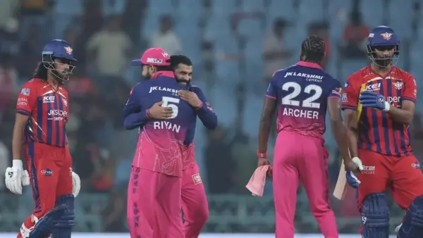 Rr vs lsg: Rajasthan Royals Defeat Lucknow Super Giants by 40 Runs