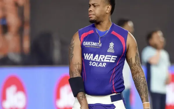 Shimron Hetmyer Leads Rajasthan Royals in IPL 2026 Opener