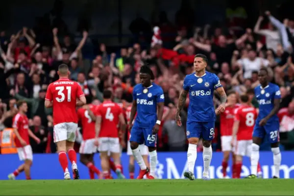 Chelsea f.c. vs nottingham forest standings
