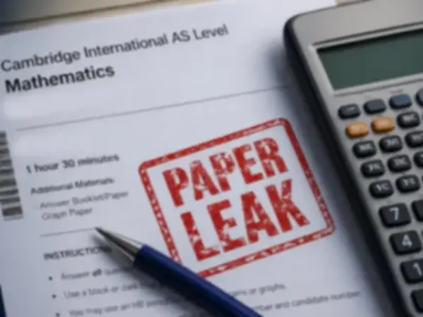 Cie a-level maths paper leak